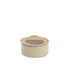 FIKA ONE SERAMİK SAKLAMA KABI BEJ 420ML