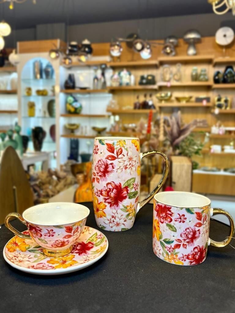 HERA 3'LÜ KUPA VE FİNCAN SETİ