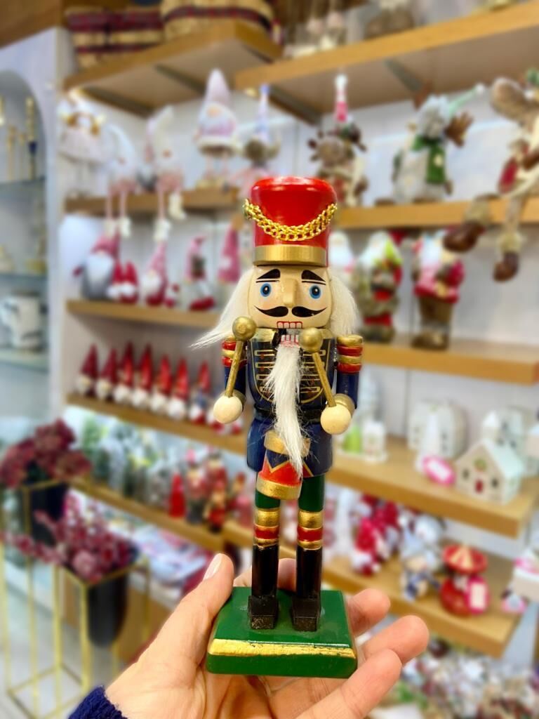 LACİVERT KURŞUN ASKER DEKOR 20CM