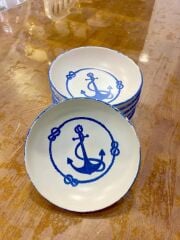 MARİN TEMALI 6'LI SOSLUK/ÇEREZLİK 13CM