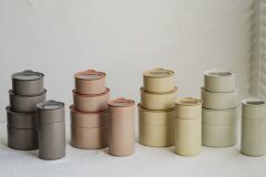 FIKA ONE SERAMİK SAKLAMA KABI PEMBE 650ML