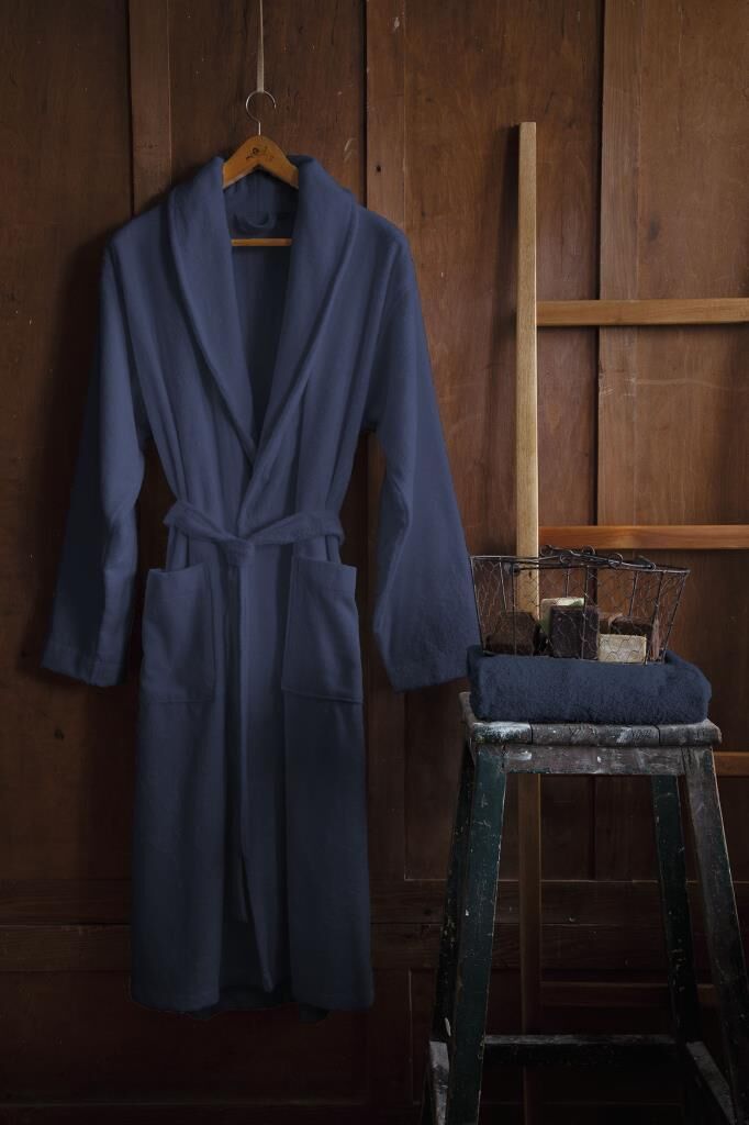 MARSILYA BORNOZ MAN LACİVERT M/L