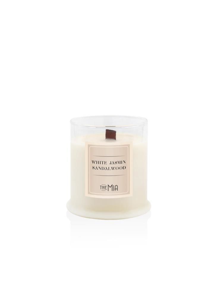 WHITE JASMİN&SANDALWOOD MUM 190GR