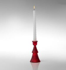 KIRMIZI ÇAM MODEL ŞAMDAN MUMLUK 7X14CM