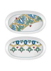 LIMONCELLO BASIC GRİ 2'Lİ OVAL SERVİS TABAK 29CM