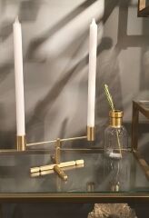 BRASS PİRİNÇ AYAKLI MUMLUK