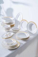 CORINE GOLD 6 KİŞİLİK 29 PARÇA YEMEK TAKIMI