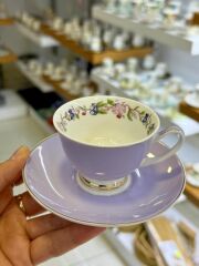 LİLA TEK KİŞİLİK TÜRK KAHVESİ FİNCANI