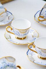 TIMEO TERESA 6 KİŞİLİK TÜRK KAHVESİ FİNCANI DESEN2