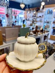 BETTY ALTIN 5 PARÇA TÜRK KAHVESİ FİNCAN SETİ