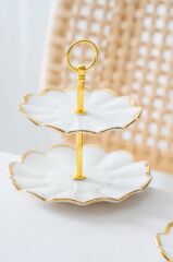 BETTY ALTIN 5 PARÇA TÜRK KAHVESİ FİNCAN SETİ