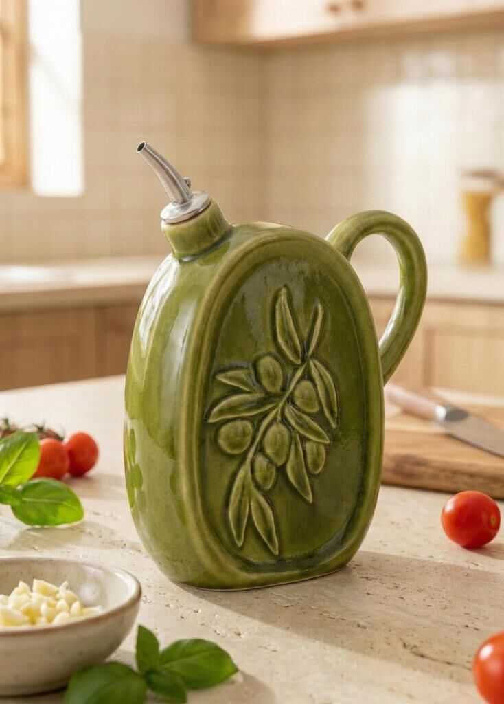 YAĞDANLIK YEŞİL 18CM