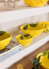 SALATA KASESİ/MEYVELİK SARI 28CM