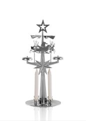 GÜMÜŞ STAR MUMLUK 32CM