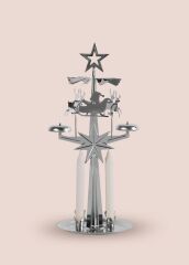 GÜMÜŞ STAR MUMLUK 32CM