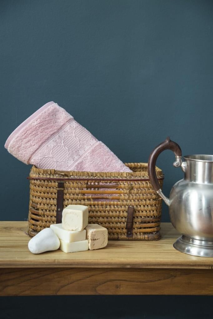 MARSILYA PEMBE HAVLU 50X90CM