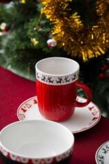 SANTA 2 KİŞİLİK 6 PARÇA KAHVALTI SETİ