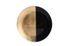 SİYAH ALTIN TEKLİ SUPLA TABAK/TEPSİ 32CM