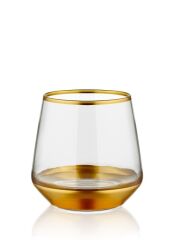 ALTIN 6'LI KISA MEŞRUBAT BARDAK