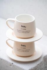 BLUSH KREM 2 KİŞİLİK ÇAY/NESCAFE FİNCANI