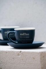 BLUSH LACİVERT 2 KİŞİLİK TÜRK KAHVESİ FİNCANI