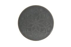 CHRİSTİNA KOYU GRİ SERVİS TABAK 27CM