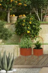 COTTA KİREMİT SAKSI 25X15CM