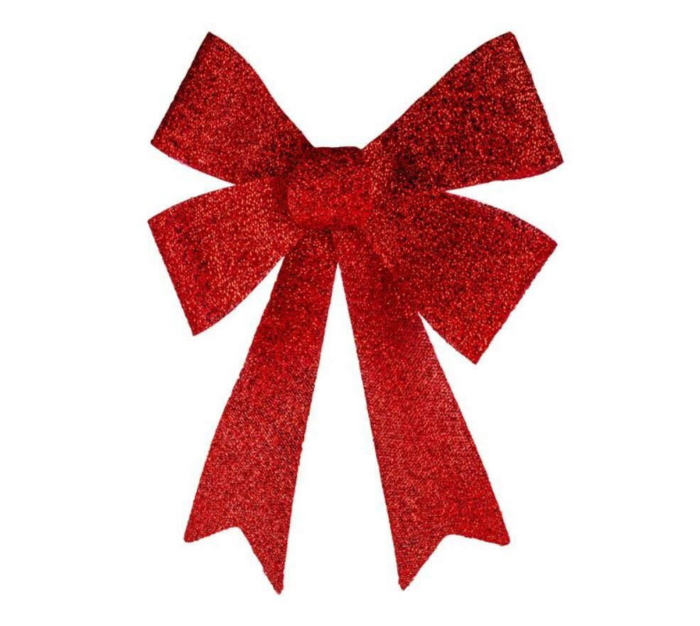 SİMLİ KIRMIZI NOEL FİYONK DEKOR 46CM