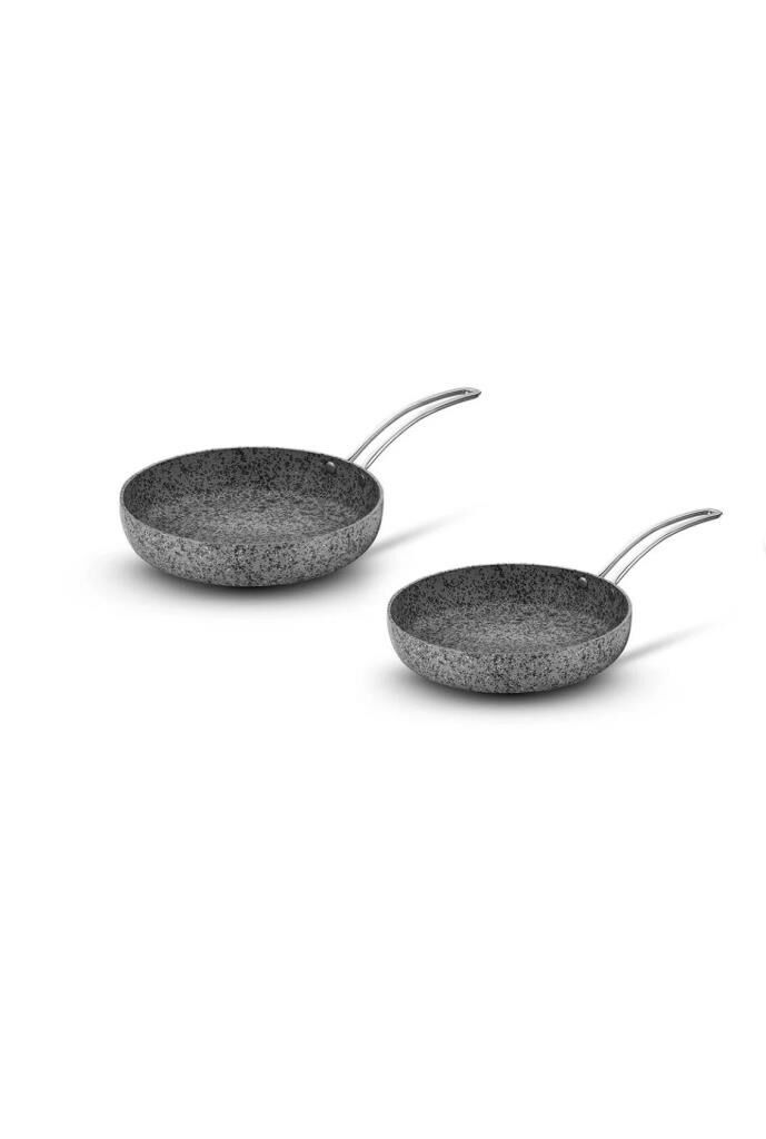 STONE-AGE 2 PARÇA TAVA SETİ 24CM-28CM