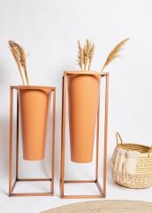 SUELO TERRACOTA VAZO/SAKSI 29X29X80CM