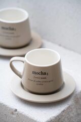 BLUSH BEJ 2 KİŞİLİK ÇAY/NESCAFE FİNCANI