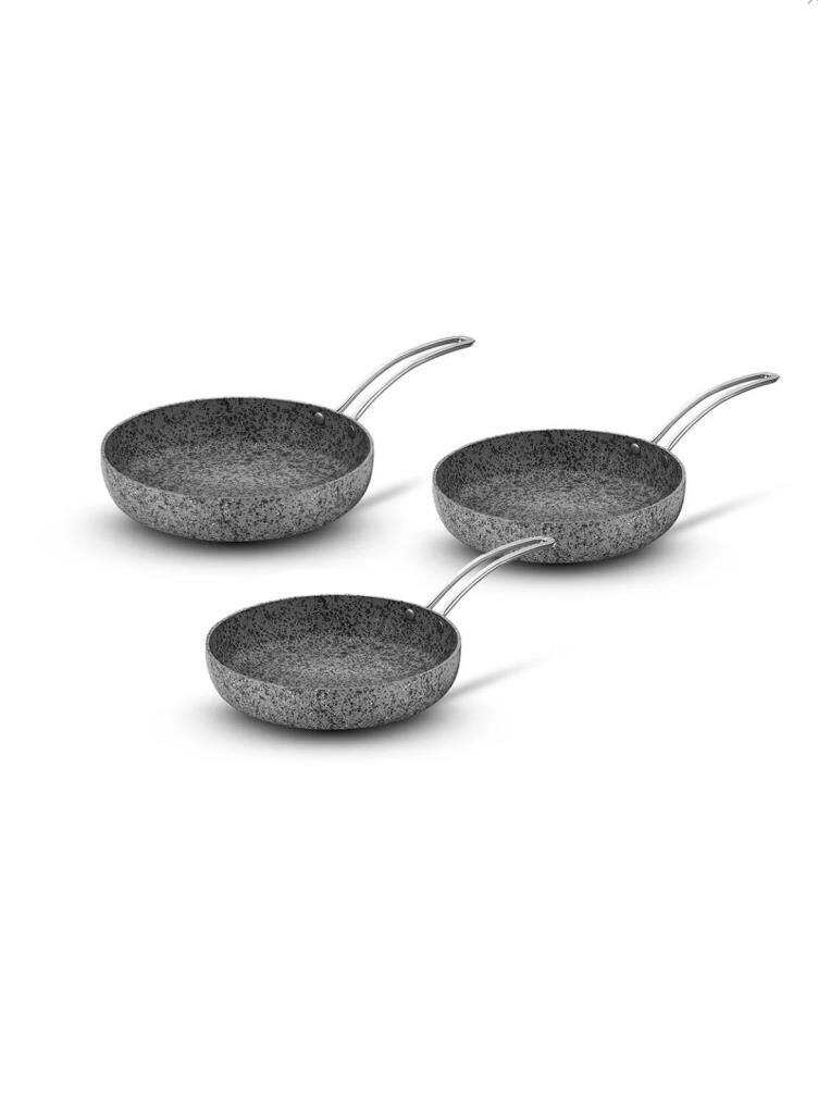 STONE-AGE 3 PARÇA TAVA SETİ 20-24-28CM
