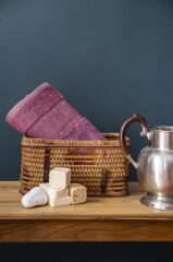 MARSILYA GÜL KURUSU HAVLU 50X90CM