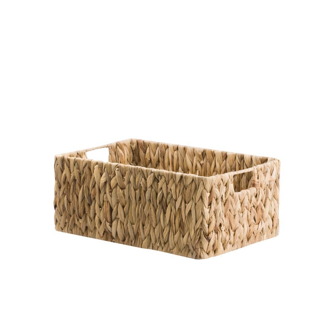 HASIR ÖRGÜ DİKDÖRTGEN SEPET 36X26CM
