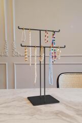 SİYAH 2'Lİ TAKILIK 30X25CM