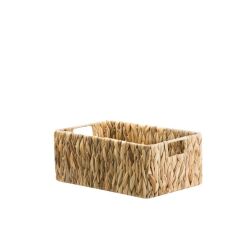 HASIR ÖRGÜ DİKDÖRTGEN SEPET 32X22CM