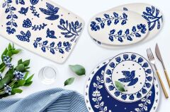 BLOOM 2'Lİ OVAL SERVİS TABAK 26-29CM
