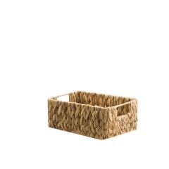 HASIR ÖRGÜ DİKDÖRTGEN SEPET 29X19CM