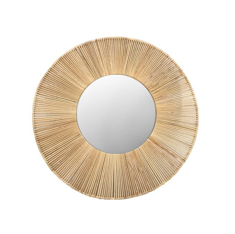 RATTAN DEKORATİF AYNA 50CM