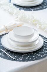 SILVER RISE 6 KİŞİLİK 24 PARÇA YEMEK TAKIMI