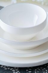 SILVER RISE 6 KİŞİLİK 24 PARÇA YEMEK TAKIMI