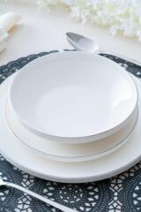 SILVER RISE 6 KİŞİLİK 24 PARÇA YEMEK TAKIMI