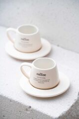 BLUSH KREM 2 KİŞİLİK TÜRK KAHVESİ FİNCANI