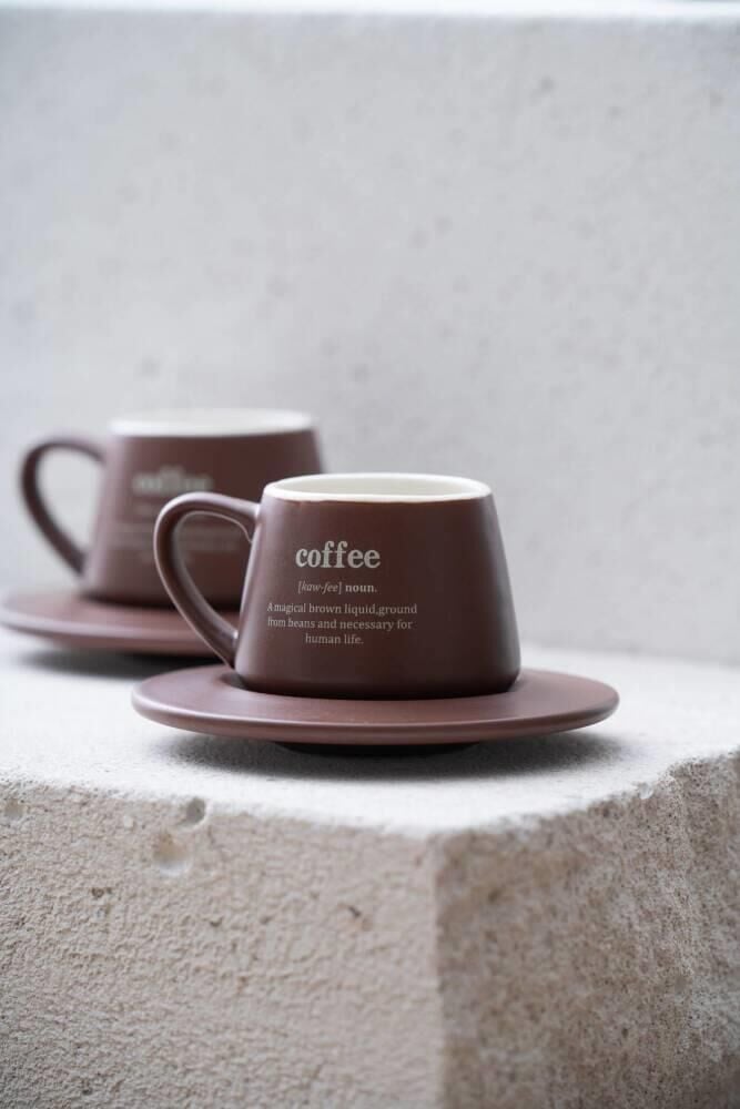 BLUSH KAHVE 2 KİŞİLİK TÜRK KAHVESİ FİNCANI