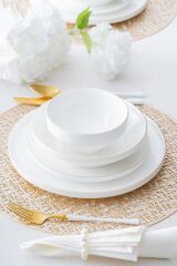 GOLDEN RISE 6 KİŞİLİK 24 PARÇA YEMEK TAKIMI