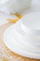 GOLDEN RISE 6 KİŞİLİK 24 PARÇA YEMEK TAKIMI