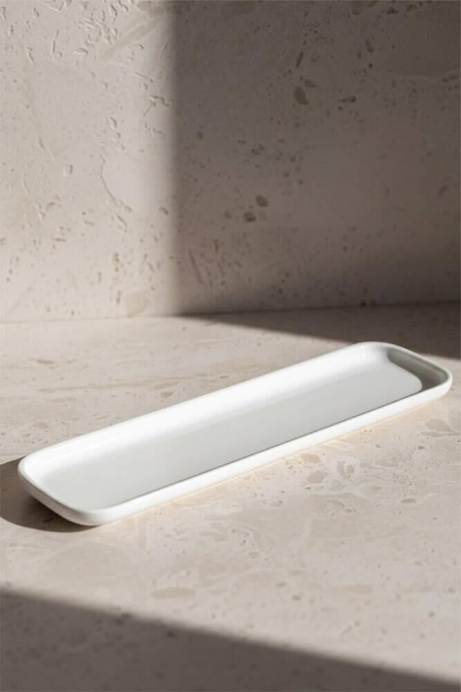 PURE ROYAL 3'LÜ DİKDÖRTGEN TABAK 30X8CM