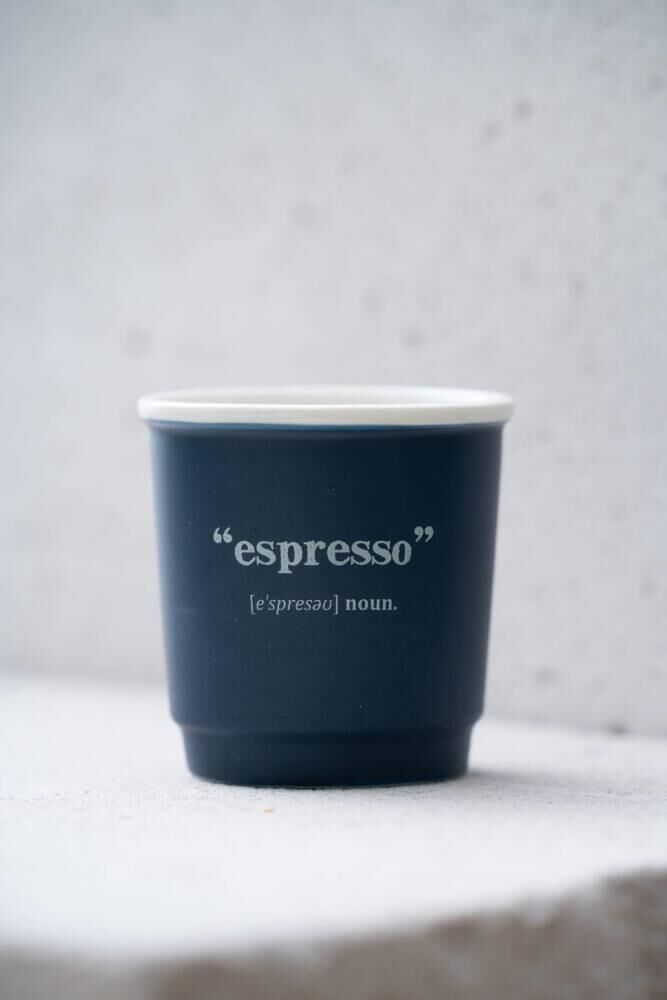 BLUSH LACİVERT TEKLİ ESPRESSO/KAHVE FİNCANI 90ML