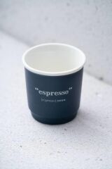 BLUSH LACİVERT TEKLİ ESPRESSO/KAHVE FİNCANI 90ML