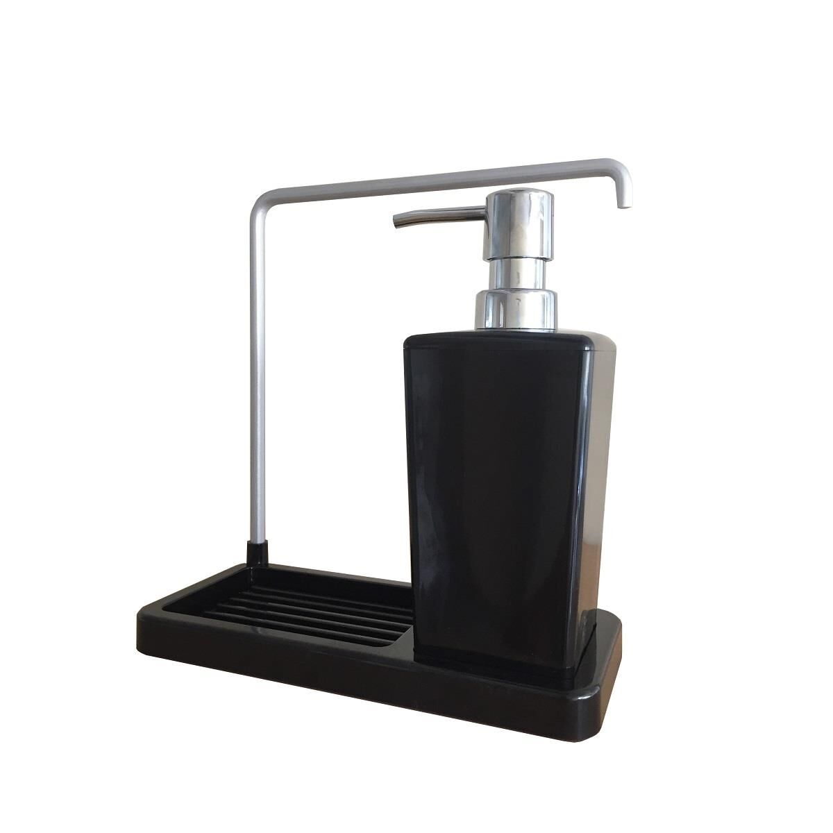 LUNA SİYAH MUTFAK SIVI SABUNLUK